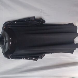 Elle Black sequined mini dress